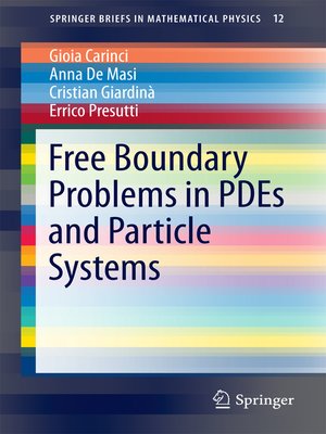 cover image of Free Boundary Problems in PDEs and Particle Systems